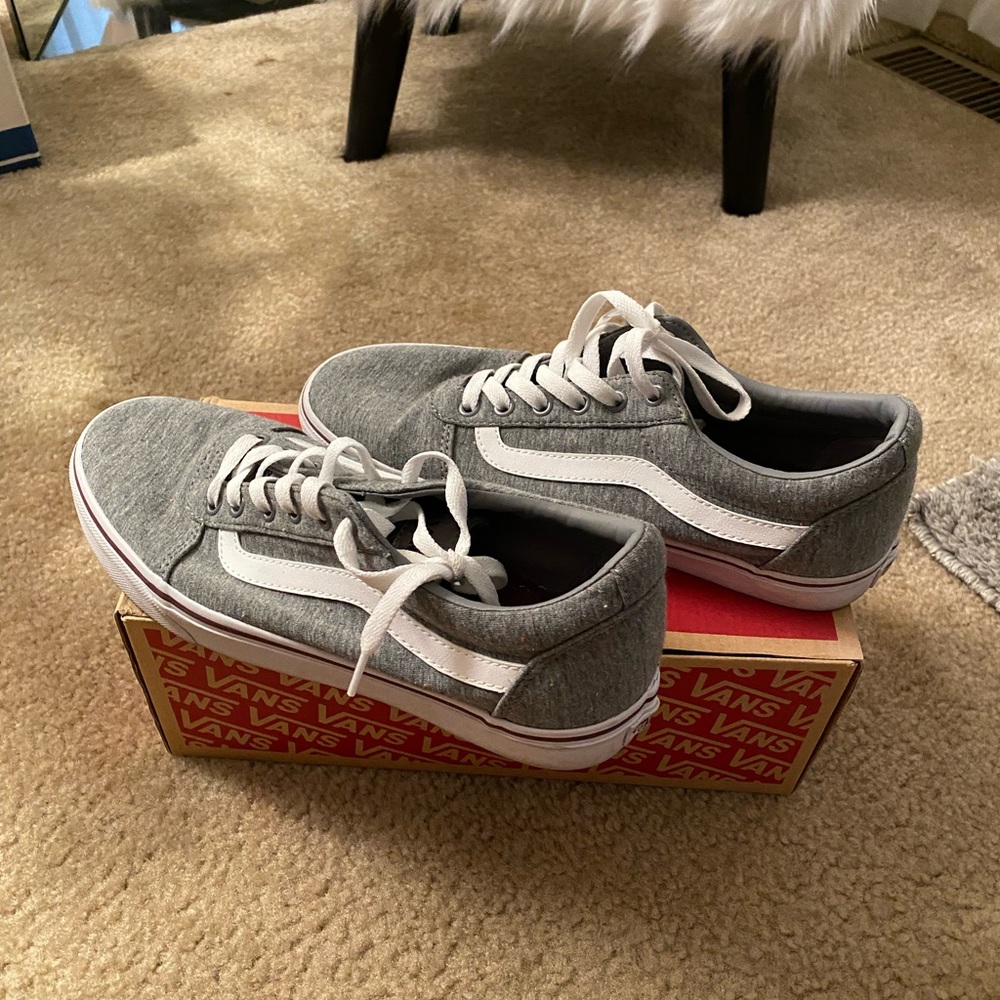 Vans, Gray, Size 10